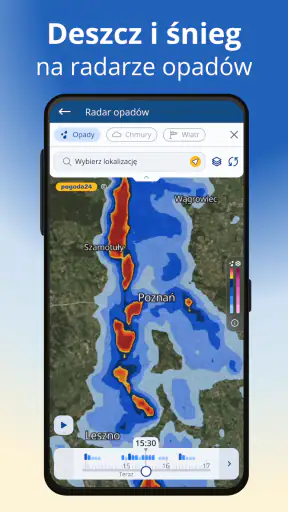 pogoda24: pogoda i radar screenshot