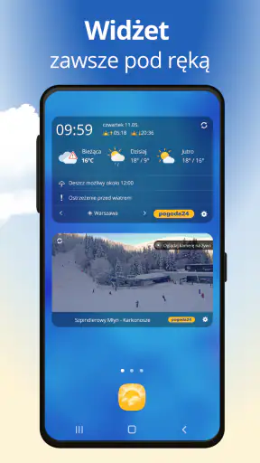 pogoda24: pogoda i radar screenshot