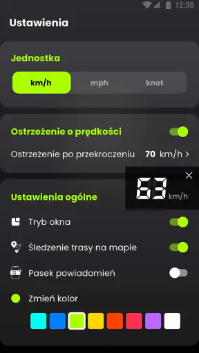 Prędkościomierz & Drogomierz screenshot