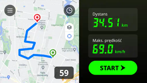 Prędkościomierz: Speedometer screenshot