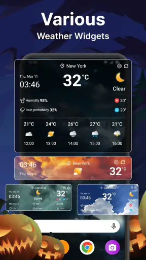 Prognoza pogody screenshot