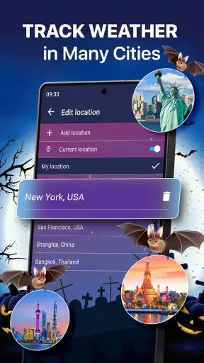 Prognoza pogody screenshot