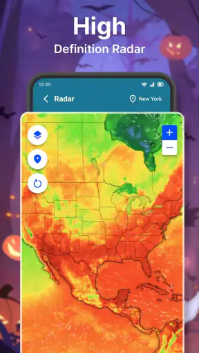 Prognoza pogody screenshot