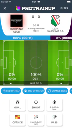 ProTrainUp screenshot