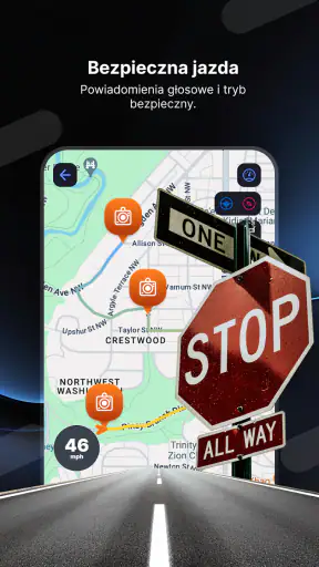 Radar Go-X: HUD, GPS, Mapy screenshot