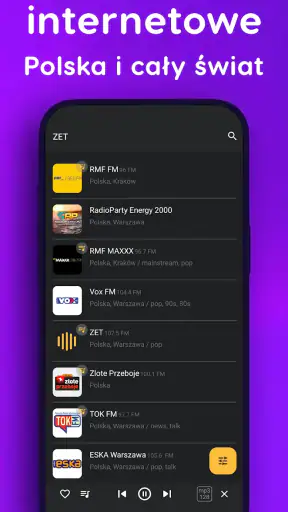 Radio internetowe screenshot
