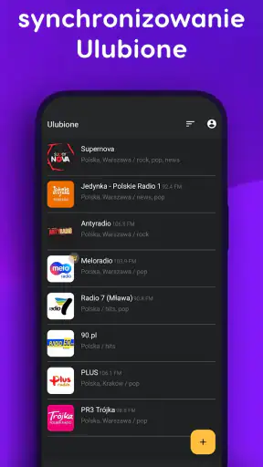 Radio internetowe screenshot