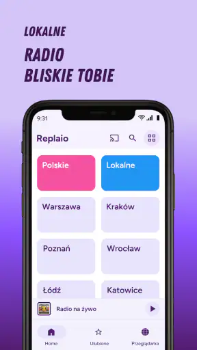 Radio Internetowe FM Replaio screenshot
