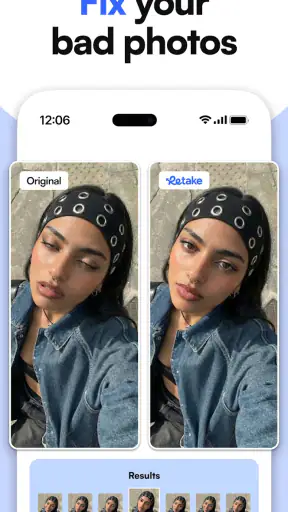 Retake AI: Face & Photo Editor screenshot
