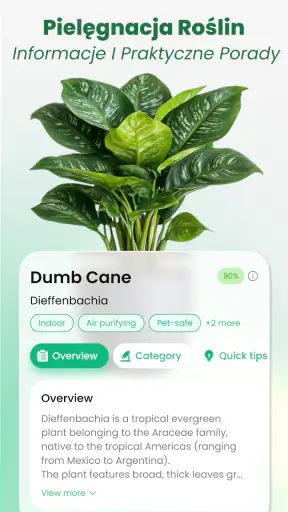 Rośliny Rozpoznawanie: AI screenshot