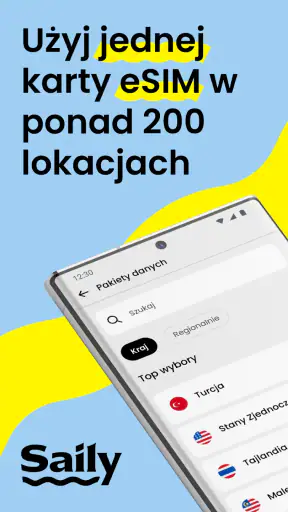 Saily: karty eSIM na podróże screenshot