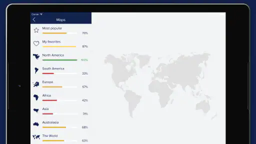 Seterra Geography screenshot