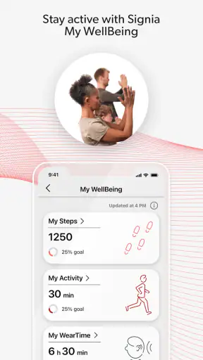 Signia App screenshot