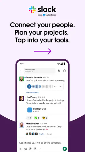 Slack screenshot