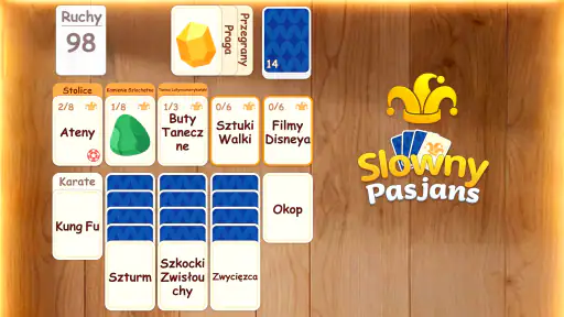 Słowny Pasjans: Solitaire screenshot