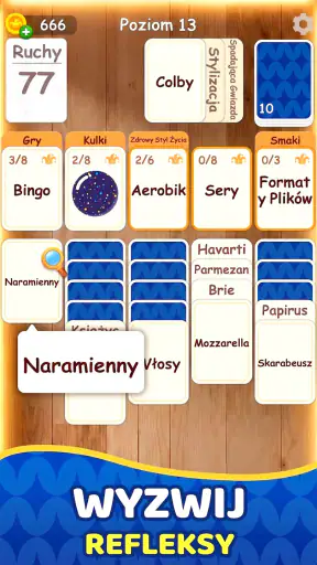 Słowny Pasjans: Solitaire screenshot
