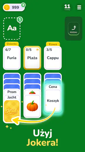Słowny pasjans: Word Solitaire screenshot