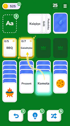 Słowny pasjans: Word Solitaire screenshot