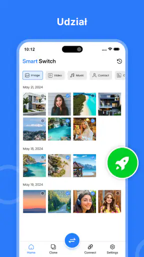 Smart Switch - Transfer plików screenshot