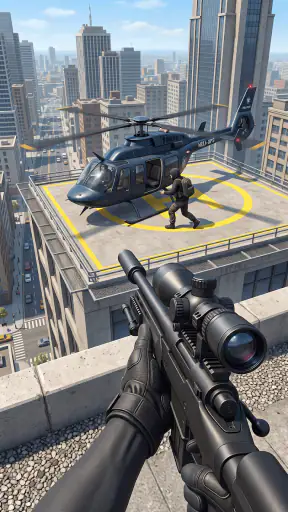 Snajper Strzelanie: FPS Gra screenshot