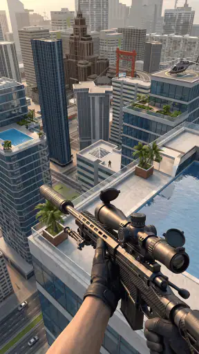 Snajper Strzelanie: FPS Gra screenshot