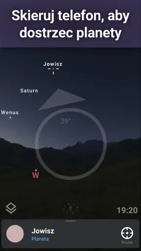 Stellarium - Mapa nieba screenshot