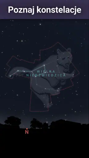 Stellarium - Mapa nieba screenshot