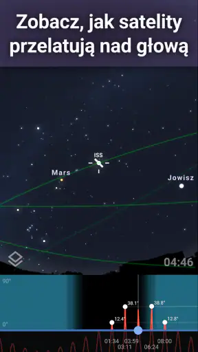 Stellarium - Mapa nieba screenshot