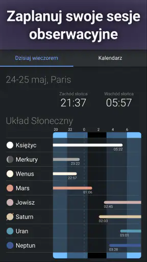 Stellarium - Mapa nieba screenshot