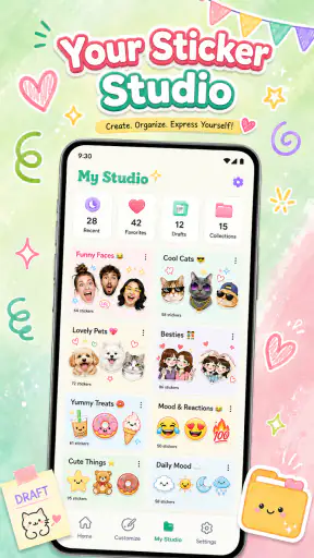 Sticker Maker & Funny Emoji screenshot
