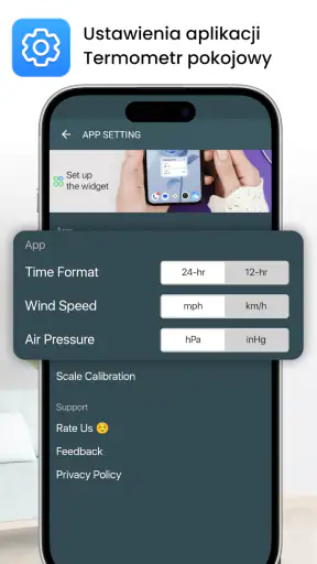 Termometr Pokojowy screenshot