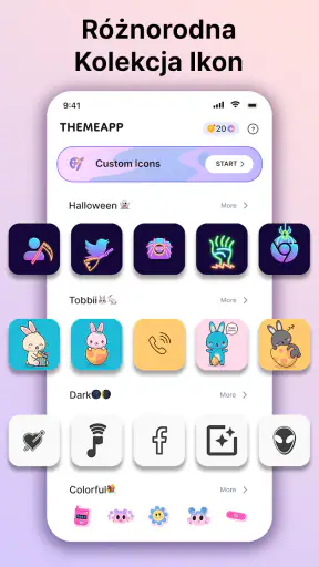 ThemeApp: Motywy & Zmiana Ikon screenshot