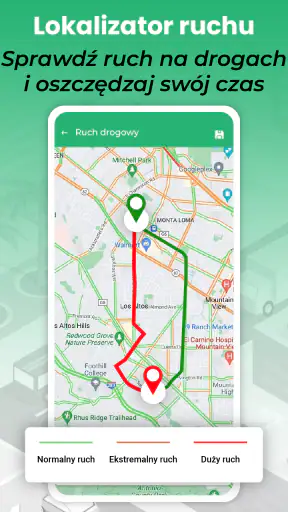 Trasa Mapa Nawigacja ścieżka screenshot