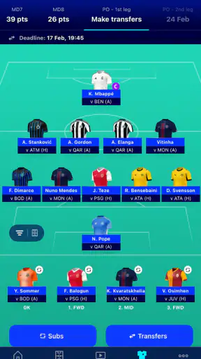 UEFA Champions League Official screenshot