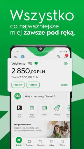 VeloBank screenshot