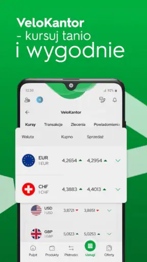 VeloBank screenshot