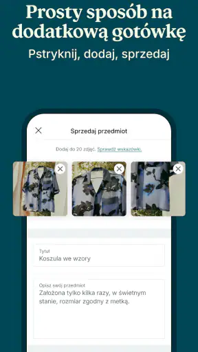 Vinted: handel z drugiej ręki screenshot