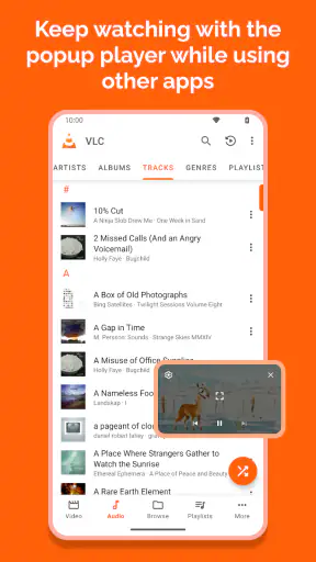 VLC for Android screenshot