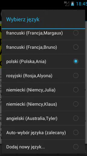 @Voice: Czytanie Tekstu Głosem screenshot