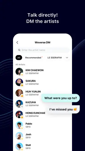Weverse: Connect with Artists screenshot