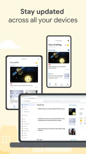 Wiadomości Google screenshot