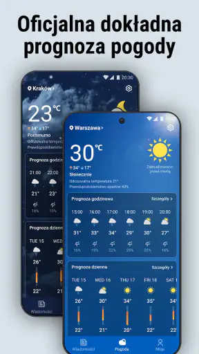 Wiadomości pogodowe - Radar screenshot