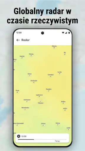 Wiadomości pogodowe - Radar screenshot