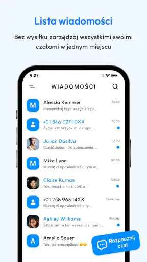 Wiadomości SMS screenshot