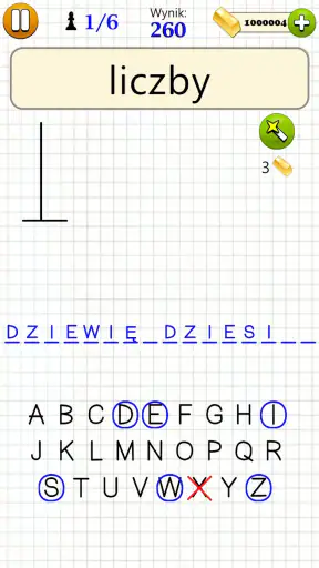 Wisielec - Gra słów screenshot