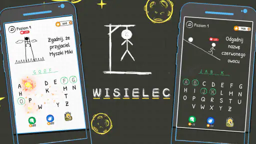 Wisielec: gry dla 2 osob screenshot