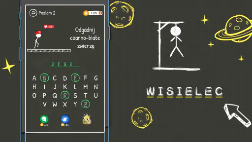 Wisielec: gry dla 2 osob screenshot