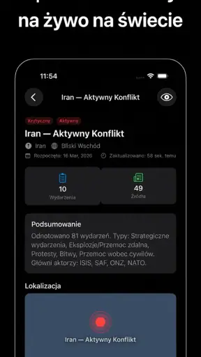 World Monitor App screenshot