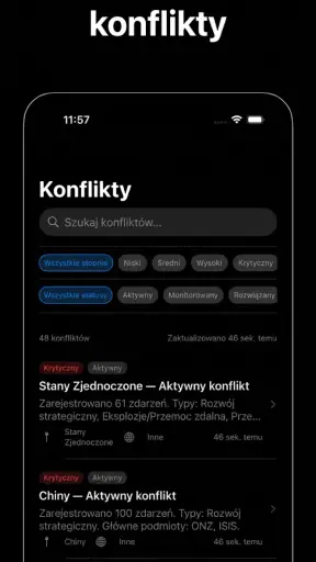 World Monitor App screenshot