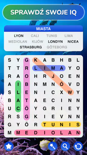 Wykreślanka - Word Search screenshot